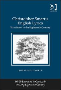 Christopher Smart's English Lyrics | Zookal Textbooks | Zookal Textbooks