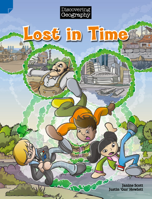 Discovering Geography (Upper Primary Comic Topic Book): Lost in Time (Reading Level 29/F&P Level T) | Zookal Textbooks | Zookal Textbooks