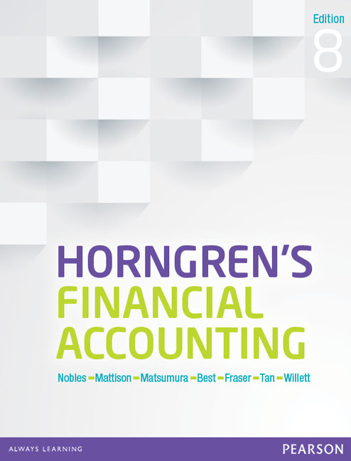 Horngren's Financial Accounting | Zookal Textbooks | Zookal Textbooks
