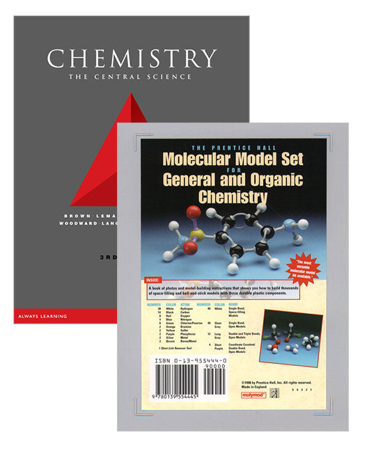 Molecular Model Set for General and Organic Chemistry + Chemistry: The Central Science | Zookal Textbooks | Zookal Textbooks