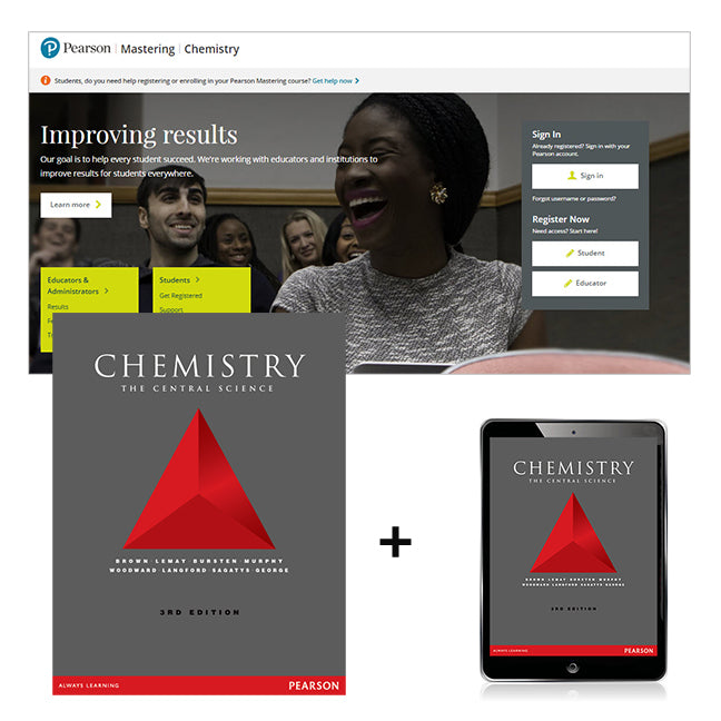 Chemistry: The Central Science + Mastering Chemistry with eText | Zookal Textbooks | Zookal Textbooks