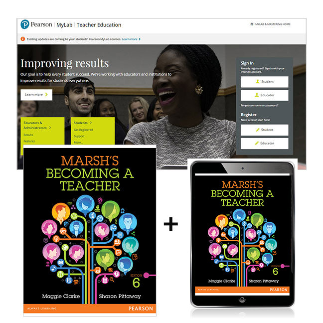 Marsh's Becoming a Teacher + MyLab Education with eText | Zookal Textbooks | Zookal Textbooks