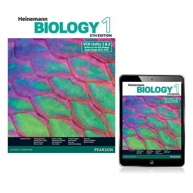 Heinemann Biology 1 Student Book with eBook | Zookal Textbooks | Zookal Textbooks