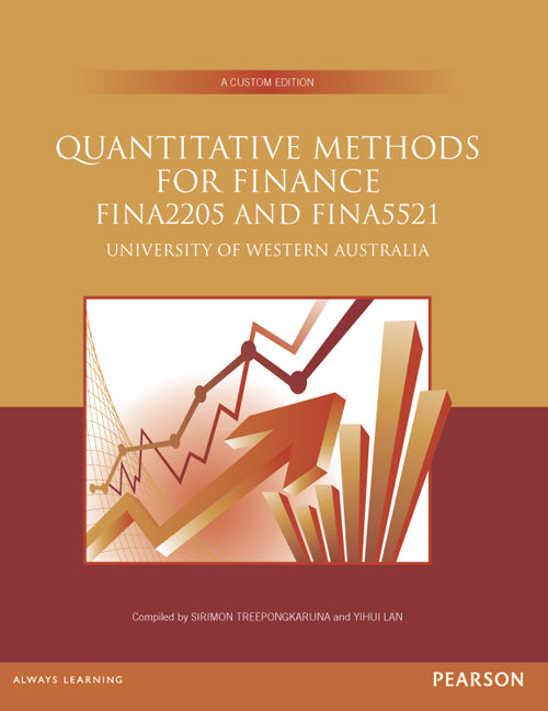 Quantitative Methods For Finance (Custom Edition) | Zookal Textbooks | Zookal Textbooks
