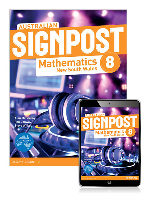 Australian Signpost Mathematics New South Wales  8 Student Book with eBook | Zookal Textbooks | Zookal Textbooks