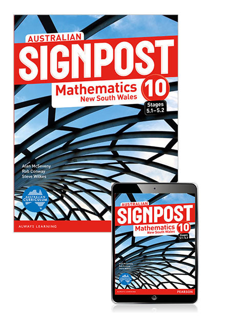 Australian Signpost Mathematics New South Wales 10 (5.1-5.2) Student Book with eBook | Zookal Textbooks | Zookal Textbooks
