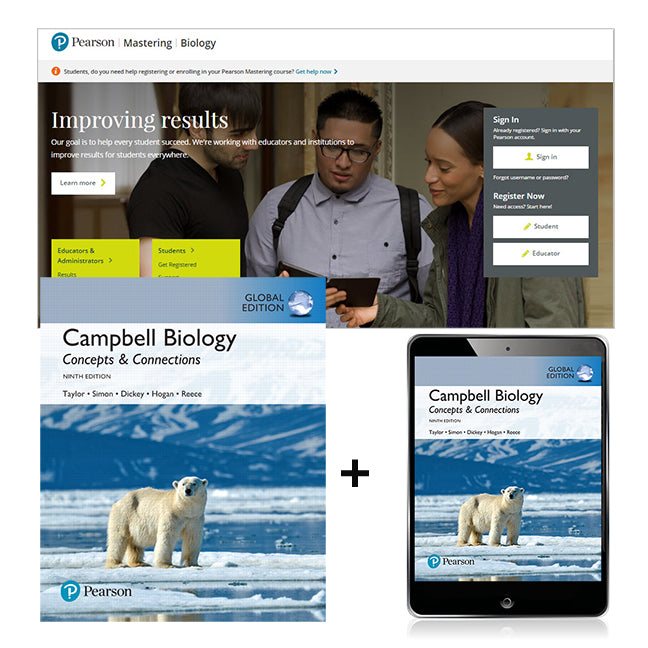 Campbell Biology: Concepts & Connections, Global Edition + Mastering Biology with eText | Zookal Textbooks | Zookal Textbooks