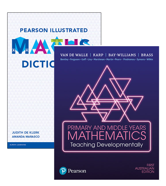 Primary and Middle Years Mathematics: Teaching Developmentally + Pearson Illustrated Maths Dictionary | Zookal Textbooks | Zookal Textbooks