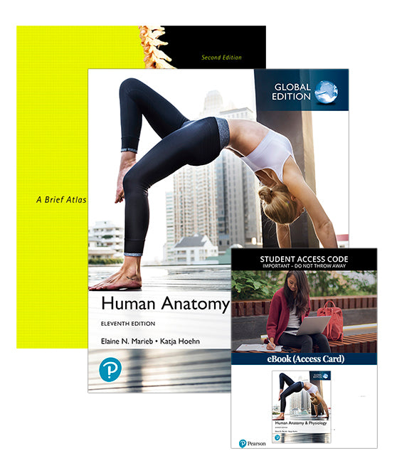 Human Anatomy & Physiology, Global Edition with eBook + A Brief Atlas of the Human Body | Zookal Textbooks | Zookal Textbooks