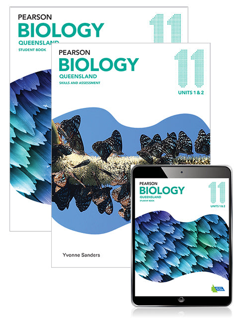Pearson Biology Queensland 11 Student Book, eBook and Skills & Assessment Book | Zookal Textbooks | Zookal Textbooks