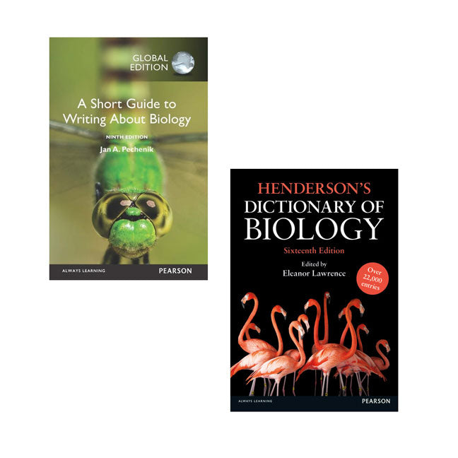 A Short Guide to Writing about Biology, Global Edition + Henderson's Dictionary of Biology | Zookal Textbooks | Zookal Textbooks