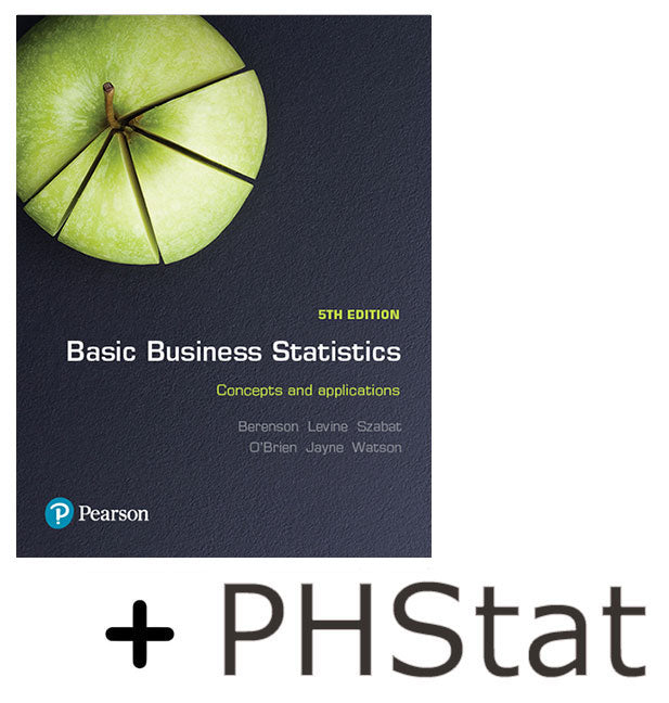 Basic Business Statistics + PHStat Access Kit for Statistics | Zookal Textbooks | Zookal Textbooks