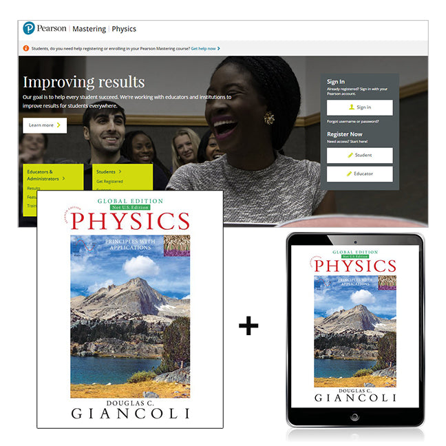 Physics: Principles with Applications, Global Edition + Mastering Physics with eText | Zookal Textbooks | Zookal Textbooks