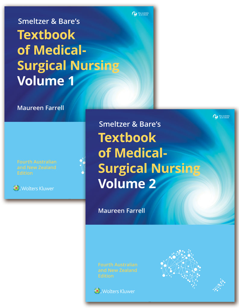 Package of Farrell's Smeltzer & Bare's Textbook of              Medical-Surgical Nursing Print Book with PrepU 12 months Access Card | Zookal Textbooks | Zookal Textbooks