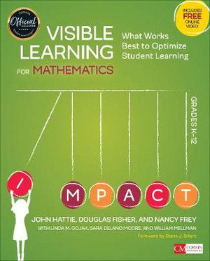 Visible Learning for Mathematics, Grades K-12 | Zookal Textbooks | Zookal Textbooks