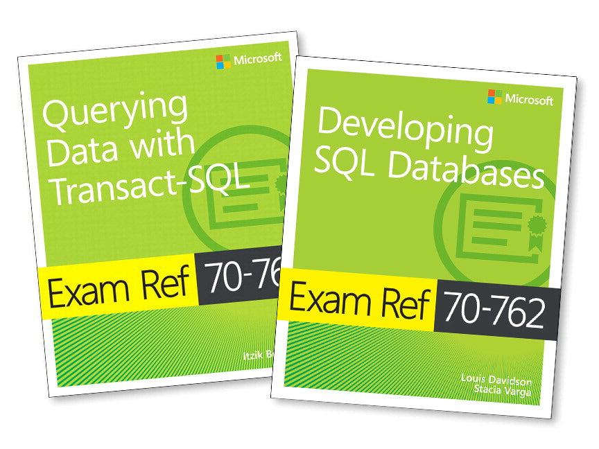 Exam Refs 70-761 and 70-762 MCSA SQL Server 2016 Database Development Pack | Zookal Textbooks | Zookal Textbooks