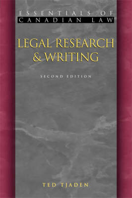 Legal Research  and Writing | Zookal Textbooks | Zookal Textbooks