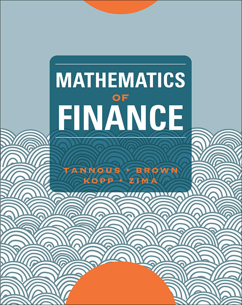 Mathematics of Finance | Zookal Textbooks | Zookal Textbooks