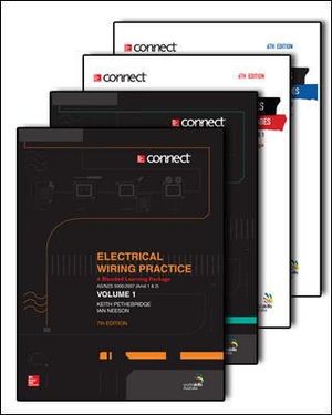 Electrical Wiring, Volumes 1 & 2 + Electrical Principles, Volumes 1 & 2, Blended Learning Package | Zookal Textbooks | Zookal Textbooks