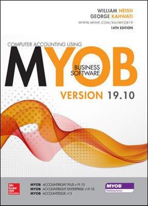 Computer Accounting using MYOB v19.10 | Zookal Textbooks | Zookal Textbooks