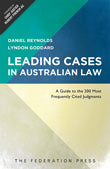 Leading Cases in Australian Law | Zookal Textbooks | Zookal Textbooks