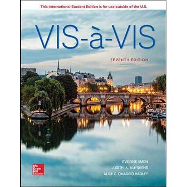 VIS-A-VIS: Beginning French, 7th Edition (with Connect) | Zookal Textbooks | Zookal Textbooks