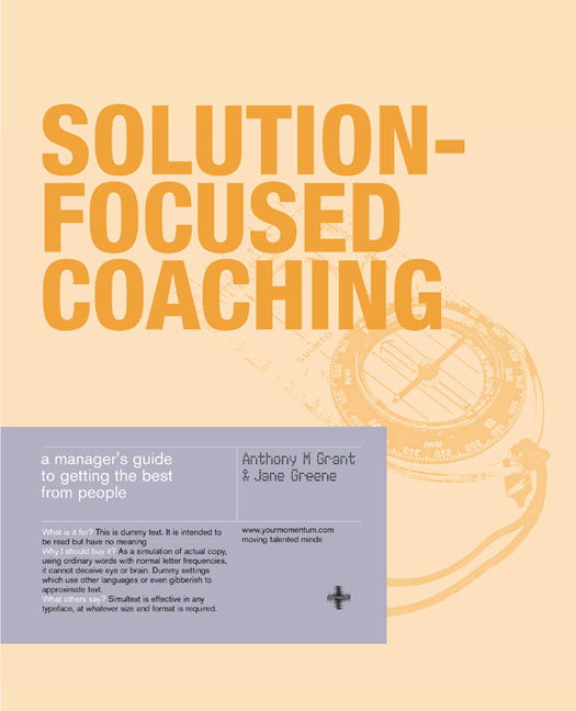 Solution-Focused Coaching: Managing People in A Complex World | Zookal Textbooks | Zookal Textbooks