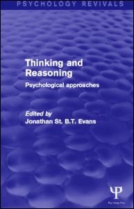 Thinking and Reasoning (Psychology Revivals) | Zookal Textbooks | Zookal Textbooks