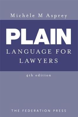 Plain Language for Lawyers | Zookal Textbooks | Zookal Textbooks