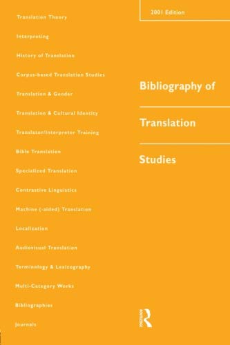 Bibliography of Translation Studies: 2001 | Zookal Textbooks | Zookal Textbooks