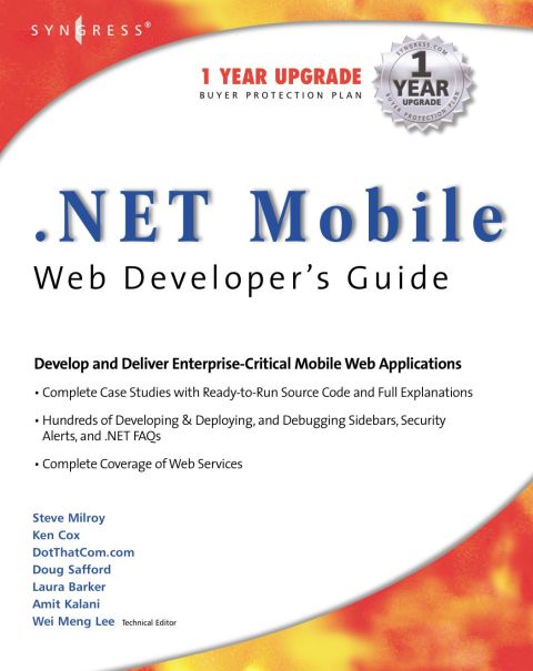.NET Mobile Web Developers Guide | Zookal Textbooks | Zookal Textbooks