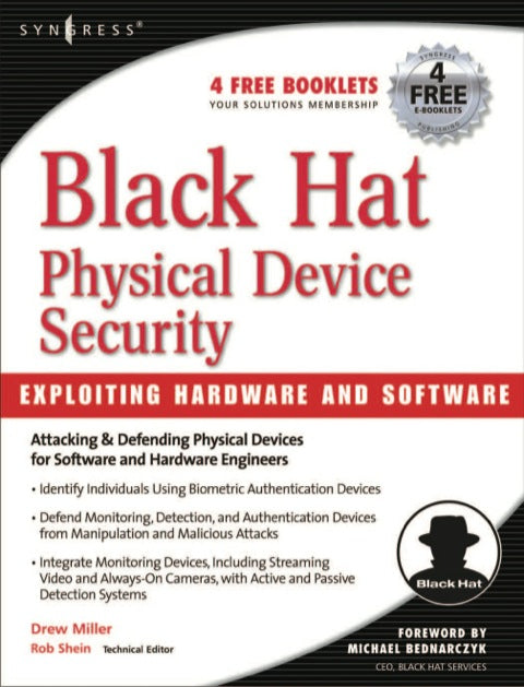Black Hat Physical Device Security: Exploiting Hardware and Software: Exploiting Hardware and Software | Zookal Textbooks | Zookal Textbooks