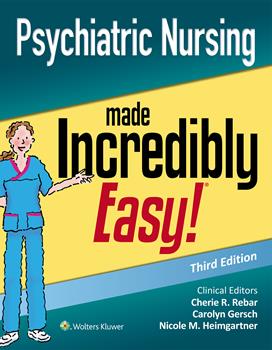 Psychiatric Nursing Made Incredibly Easy! | Zookal Textbooks | Zookal Textbooks
