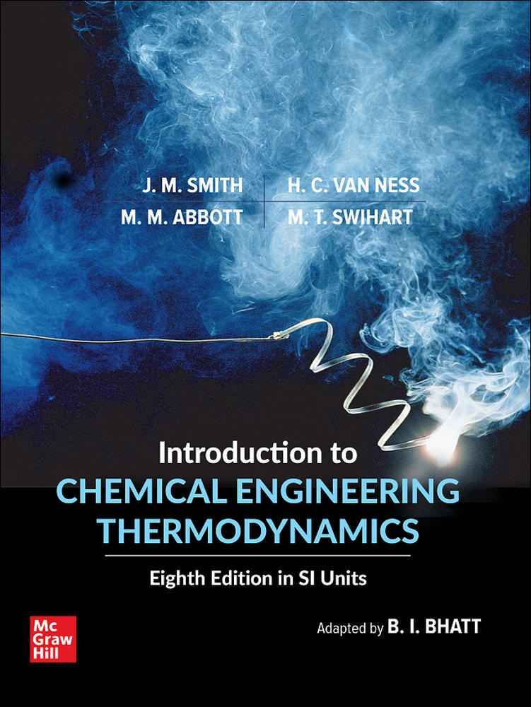 Introduction To Chemical Engineering Thermodynamics, Si | Zookal Textbooks | Zookal Textbooks