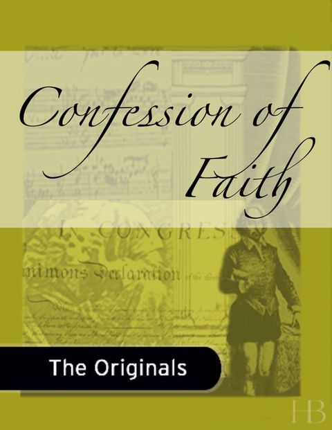 Confession of Faith | Zookal Textbooks | Zookal Textbooks
