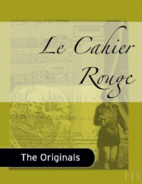 Le Cahier Rouge | Zookal Textbooks | Zookal Textbooks