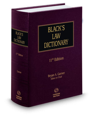 Black's Law Dictionary Standard 11e | Zookal Textbooks | Zookal Textbooks